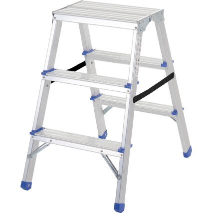 3-TREAD ALUMINIUM FOLDING STEPS