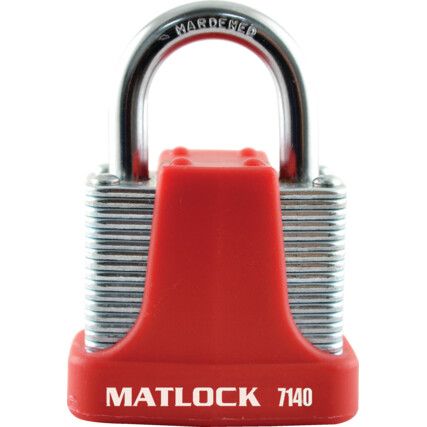 40mm 4 PIN STRONG PADLOCKRED