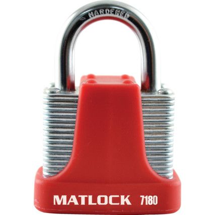 40mm 4 PIN STRONG PADLOCKRED KEYED ALIKE