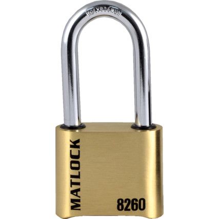 51mm STRONG COMBINATION PADLOCK 4 DIALS