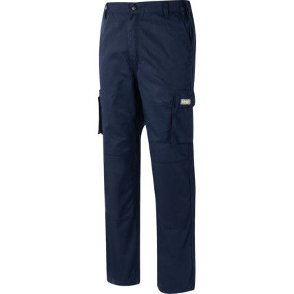 CARGO TROUSERS NAVY 34" WAIST,31" LEG