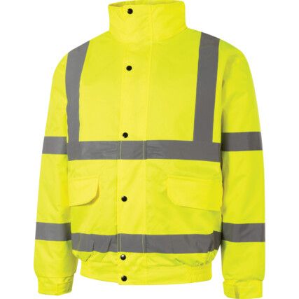 HI-VIS YELLOW RIP-STOPBOMBERJACKET (EN20471) (2XL)