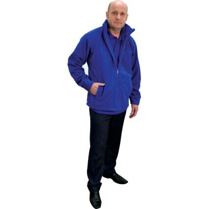 F400R-M FLEECE 400GSM ROYAL (M)