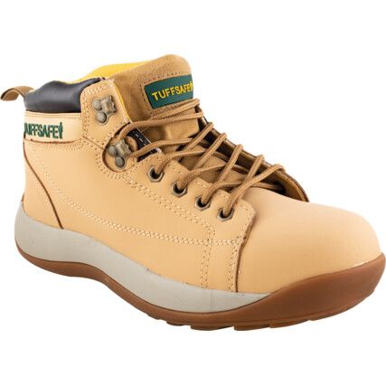 HIKER SAFETY BOOT SB NUBUCK HONEY BBH04 SZ.9