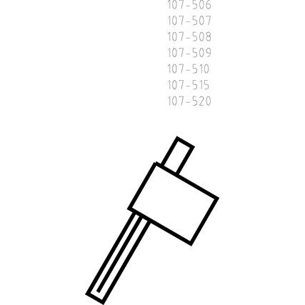 KLUCZ TORX TYP CHORAGIEWKA T6