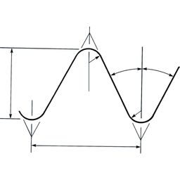 BSF (British Standard Fine) Gwintowniki ręczne HSS (komplety) thumbnail-3