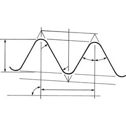 BSPT (British Standard Pipe Taper) Gwintowniki HSS thumbnail-1