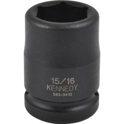 Chrome Molybdenum Impact Sockets: 3/4" Drive Inch Size, Standard Length, 6-Point thumbnail-0