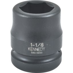 Chrome Molybdenum Impact Sockets: 1" Drive Inch Size, Standard Length, 6-Point thumbnail-0