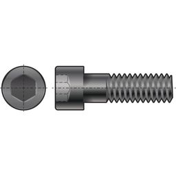 Socket Head Cap Screws - UNC - Self Colour - ANSI B18.3 (BS2470 1936 Ser.) thumbnail-0