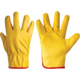 Cat I Yellow Cowhide Driver's Gloves thumbnail-0